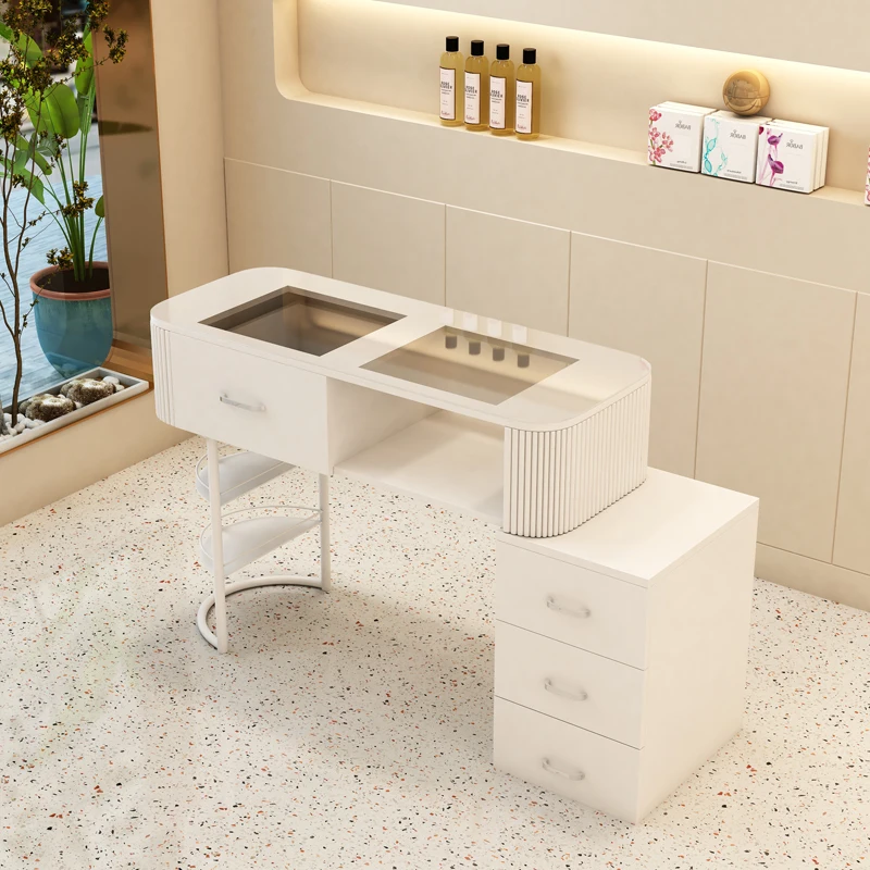 Tech Accessories Luxury - Tavolo per Manicure di Lusso Nordico
