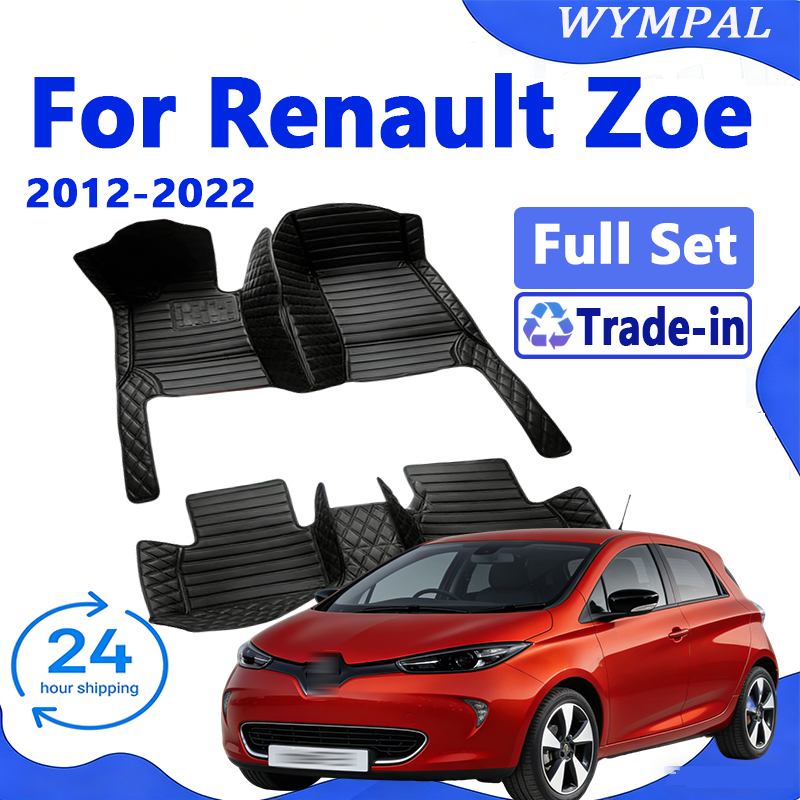 Tech Accessories Luxury - Tappetini auto in pelle per Renault