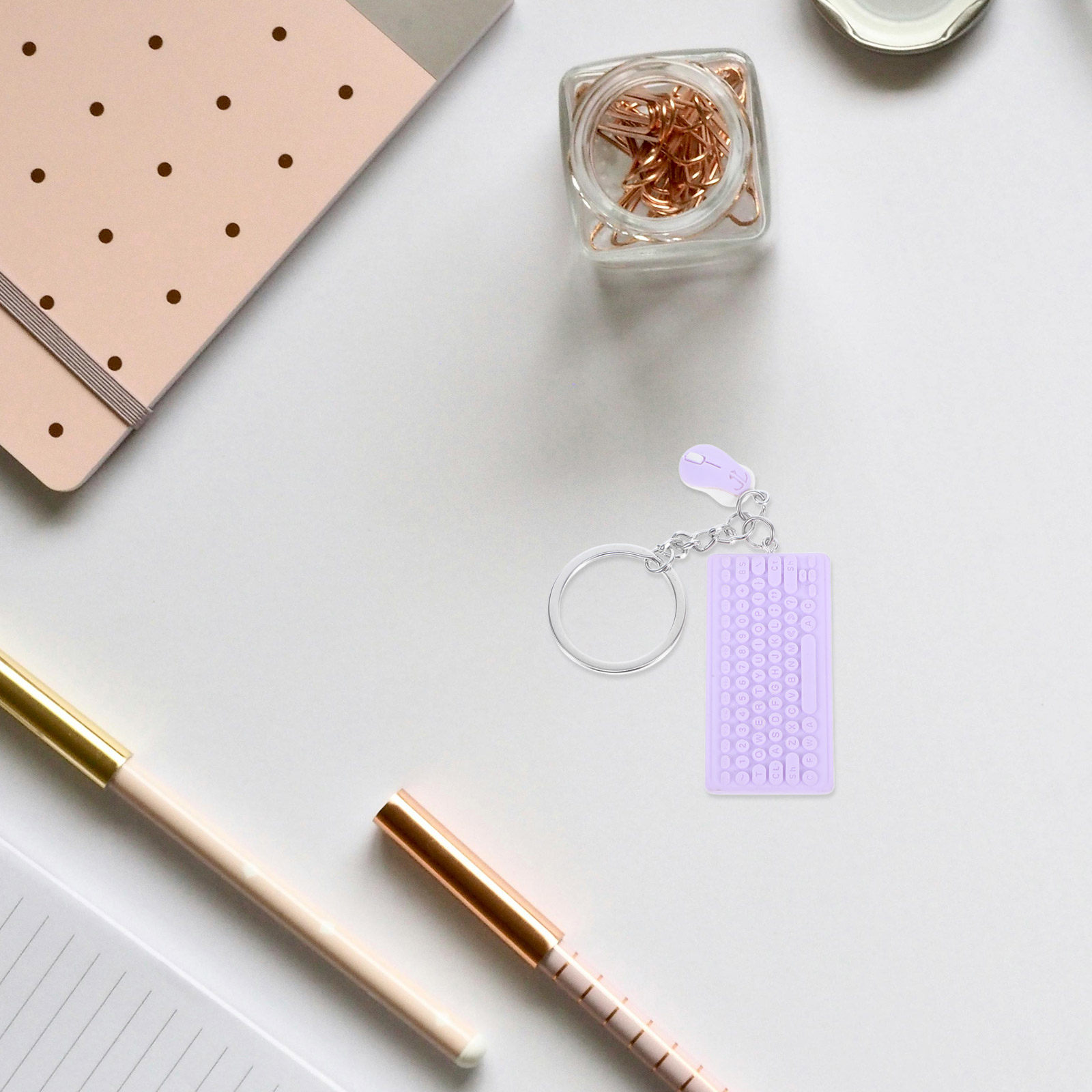 Mini tastiera e mouse portachi - Tech Keychain Accessories recensione e prezzo