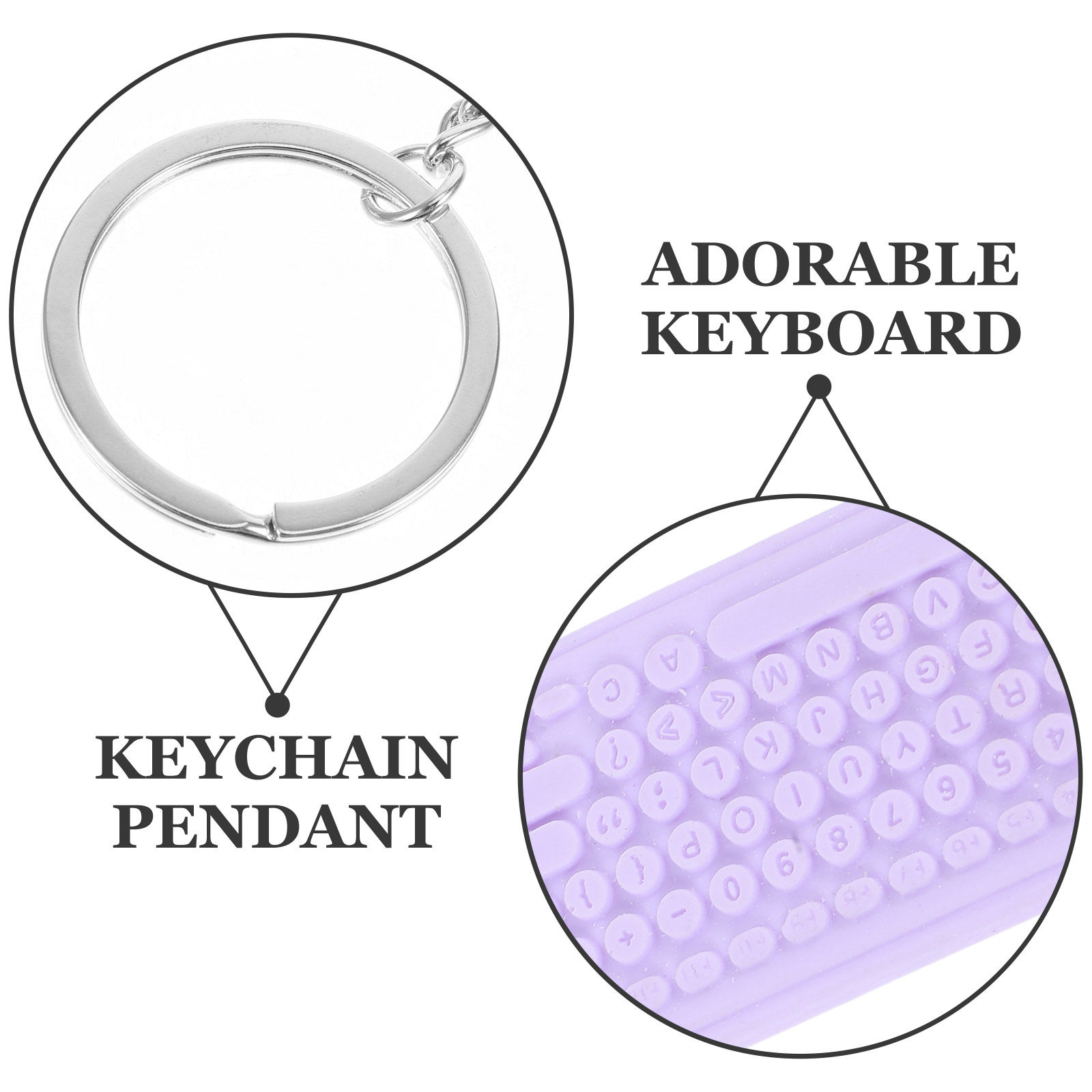 Mini tastiera e mouse portachi - Tech Keychain Accessories recensione e prezzo