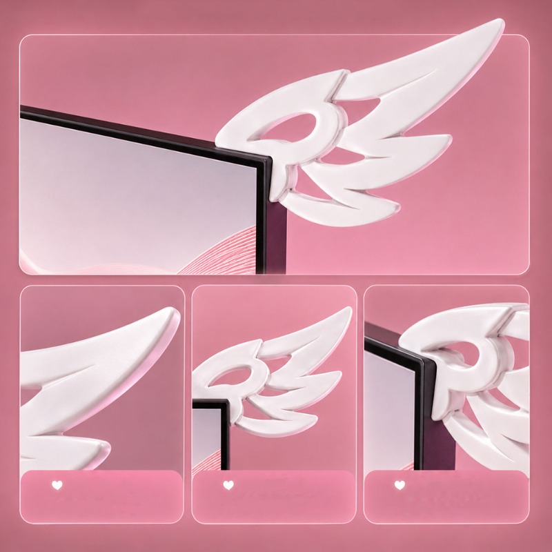 Decorazione 3D a Forma di Ali  - Kawaii Tech Accessories recensione e prezzo