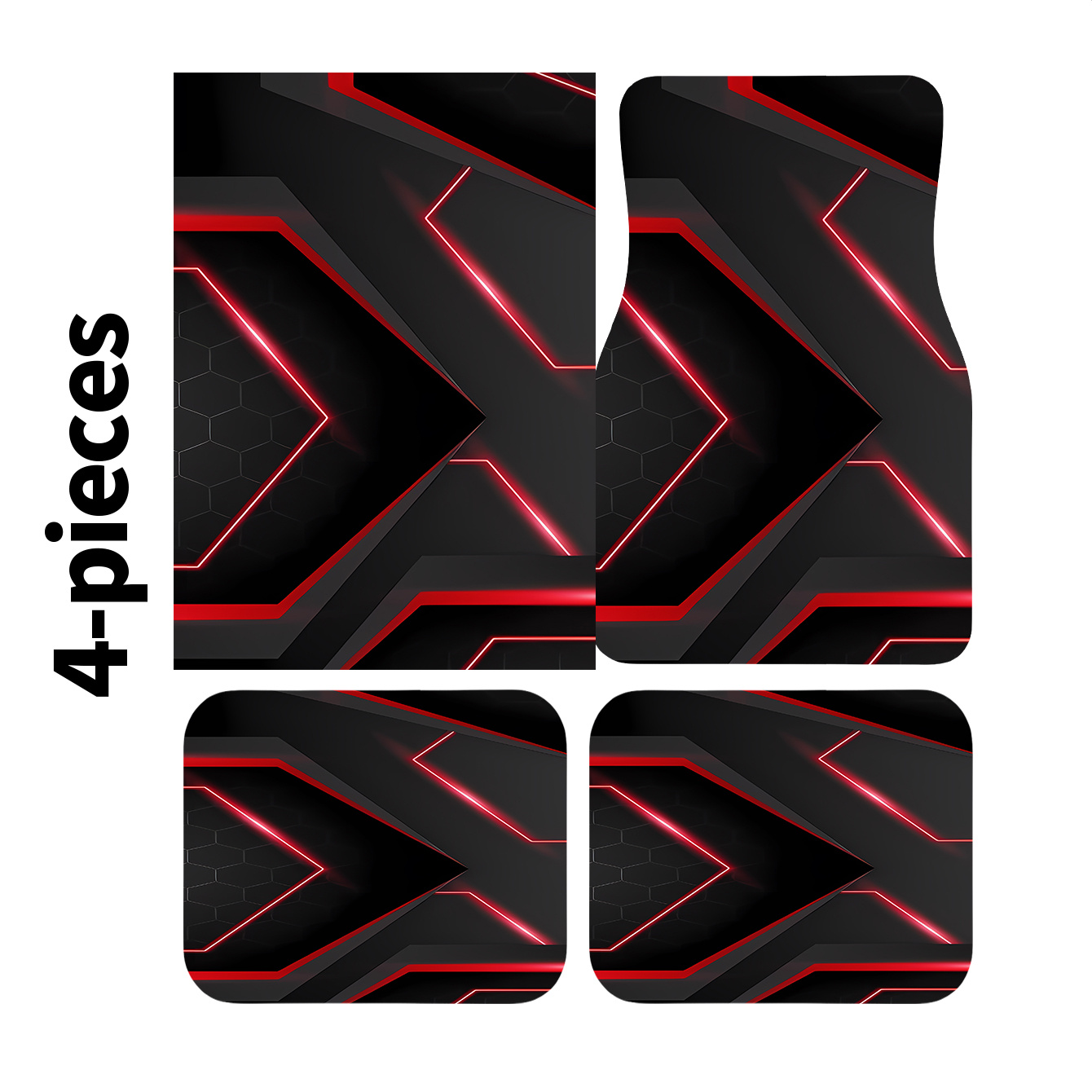 Set di 4 tappetini per interni - Tech Accessories Luxury recensione e prezzo
